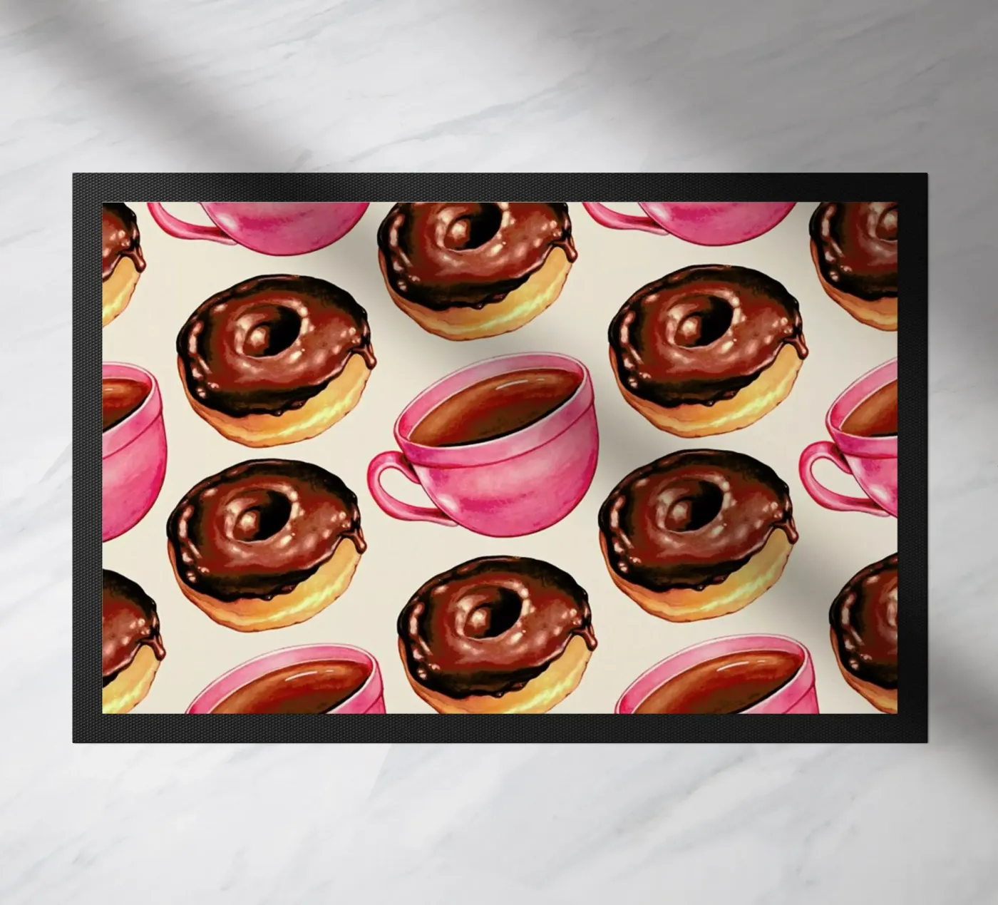 Coffee Patterns Coffee Chocolate zerbino da Kelly Gilleran