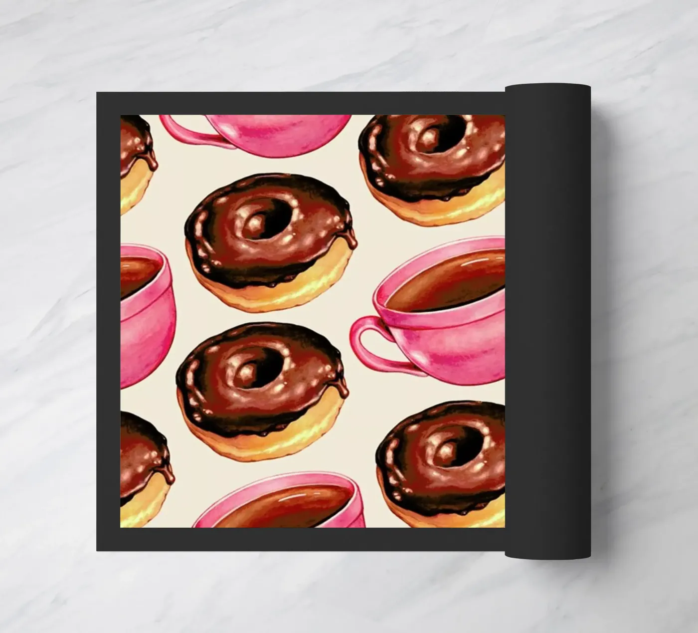 Coffee Patterns Coffee Chocolate zerbino da Kelly Gilleran