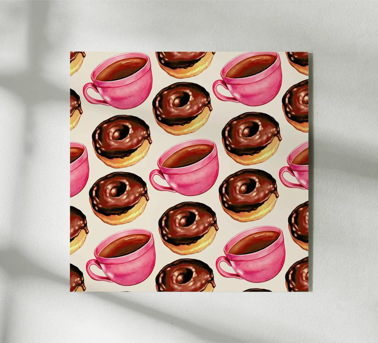 Coffee Patterns Coffee Chocolate plexiglass da Kelly Gilleran