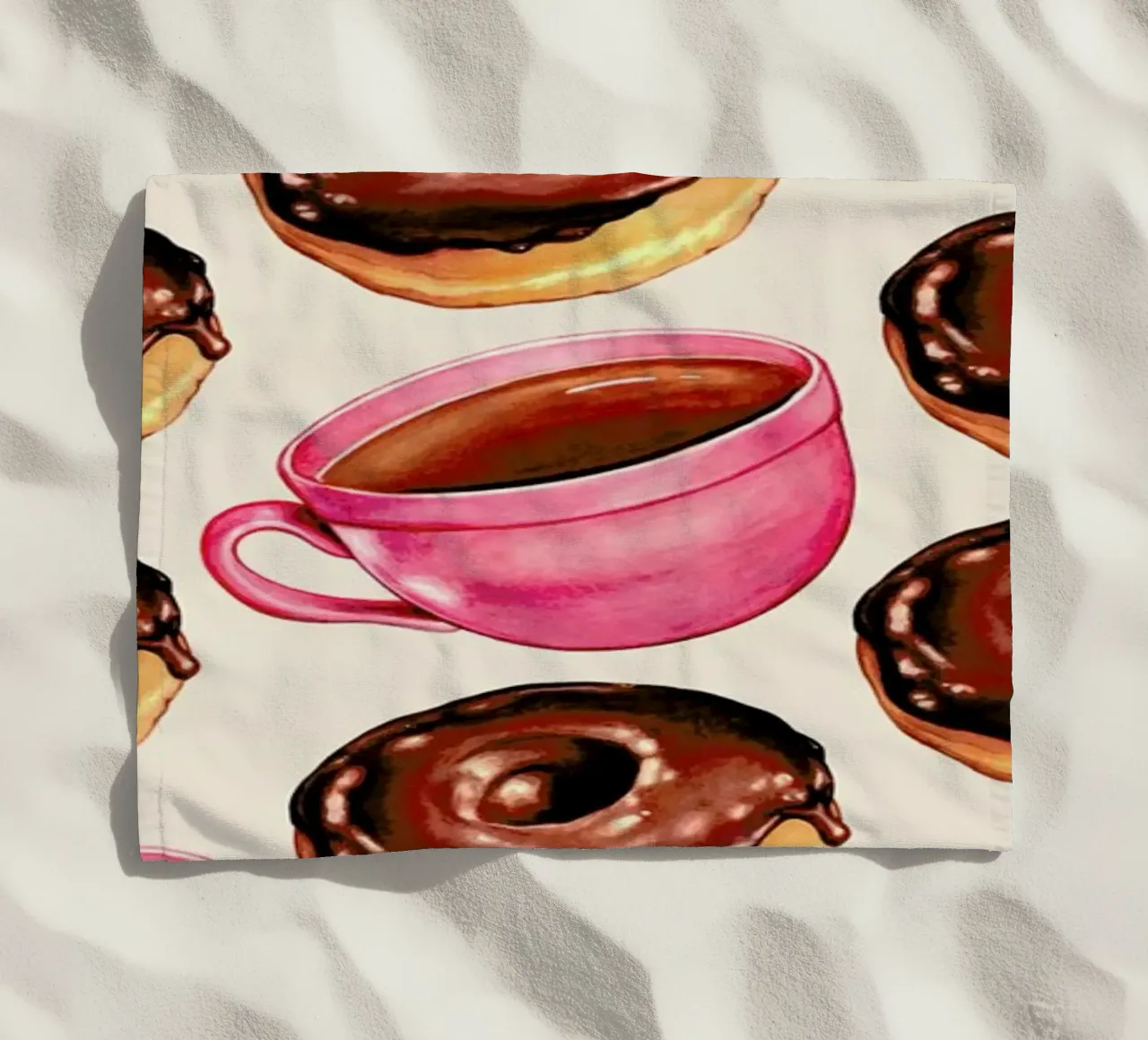 Coffee Patterns Coffee Chocolate telo mare da Kelly Gilleran