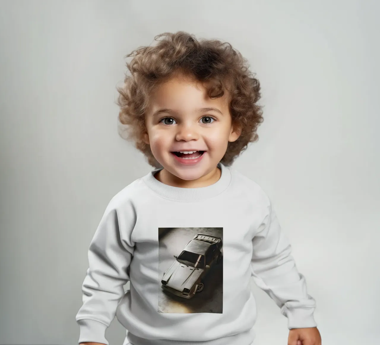 Auto in stile monocromatico felpa neonato da CAR EDITION