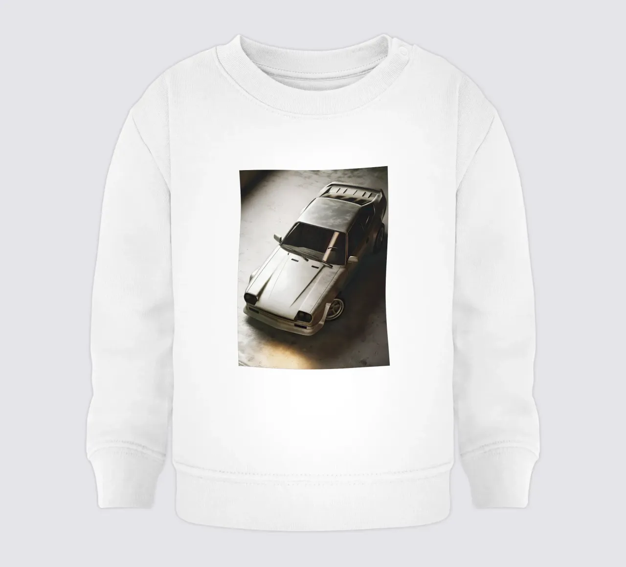 Auto in stile monocromatico felpa neonato da CAR EDITION
