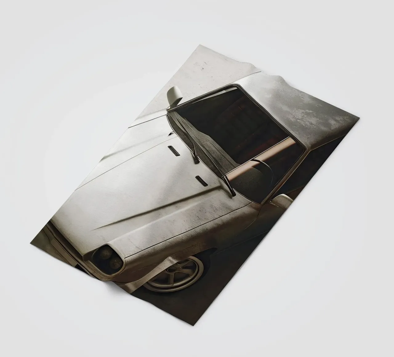 Auto in stile monocromatico coperta in pile da CAR EDITION