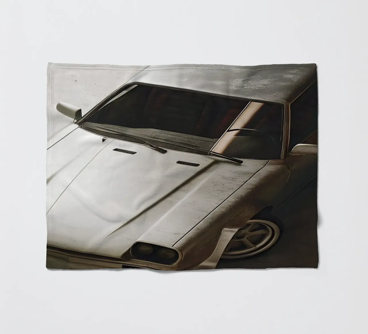 Auto in stile monocromatico coperta in pile da CAR EDITION