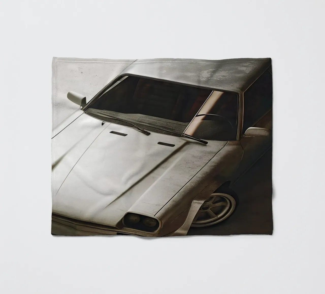 Auto in stile monocromatico coperta in pile da CAR EDITION