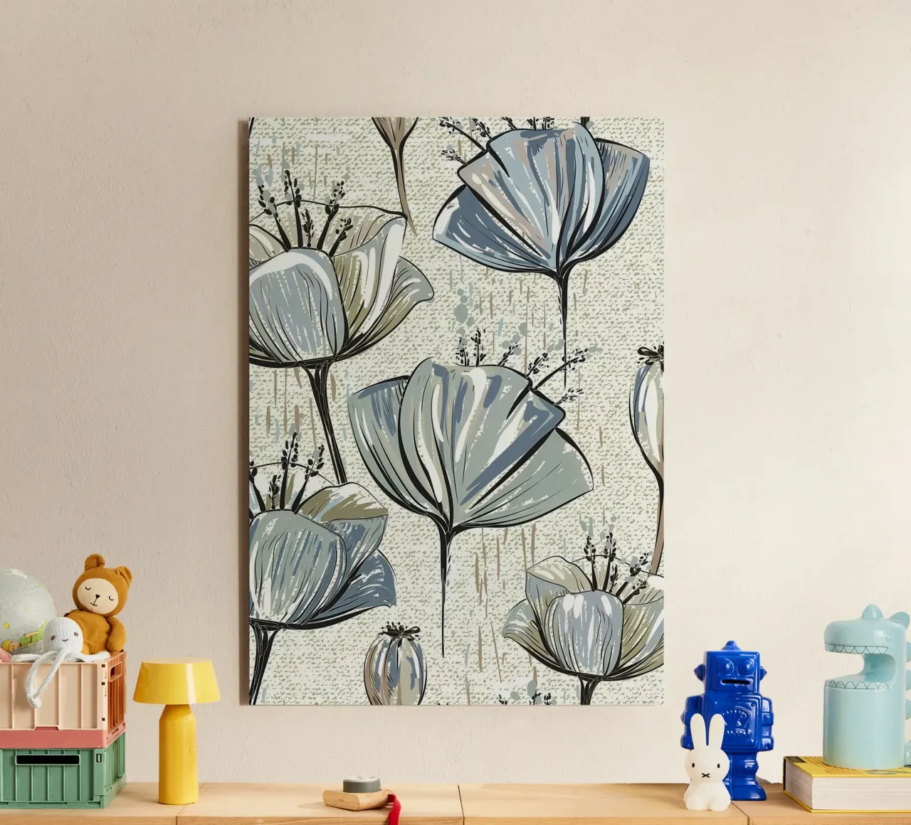 Retro Flower Pattern 04 forex plate by diedrich