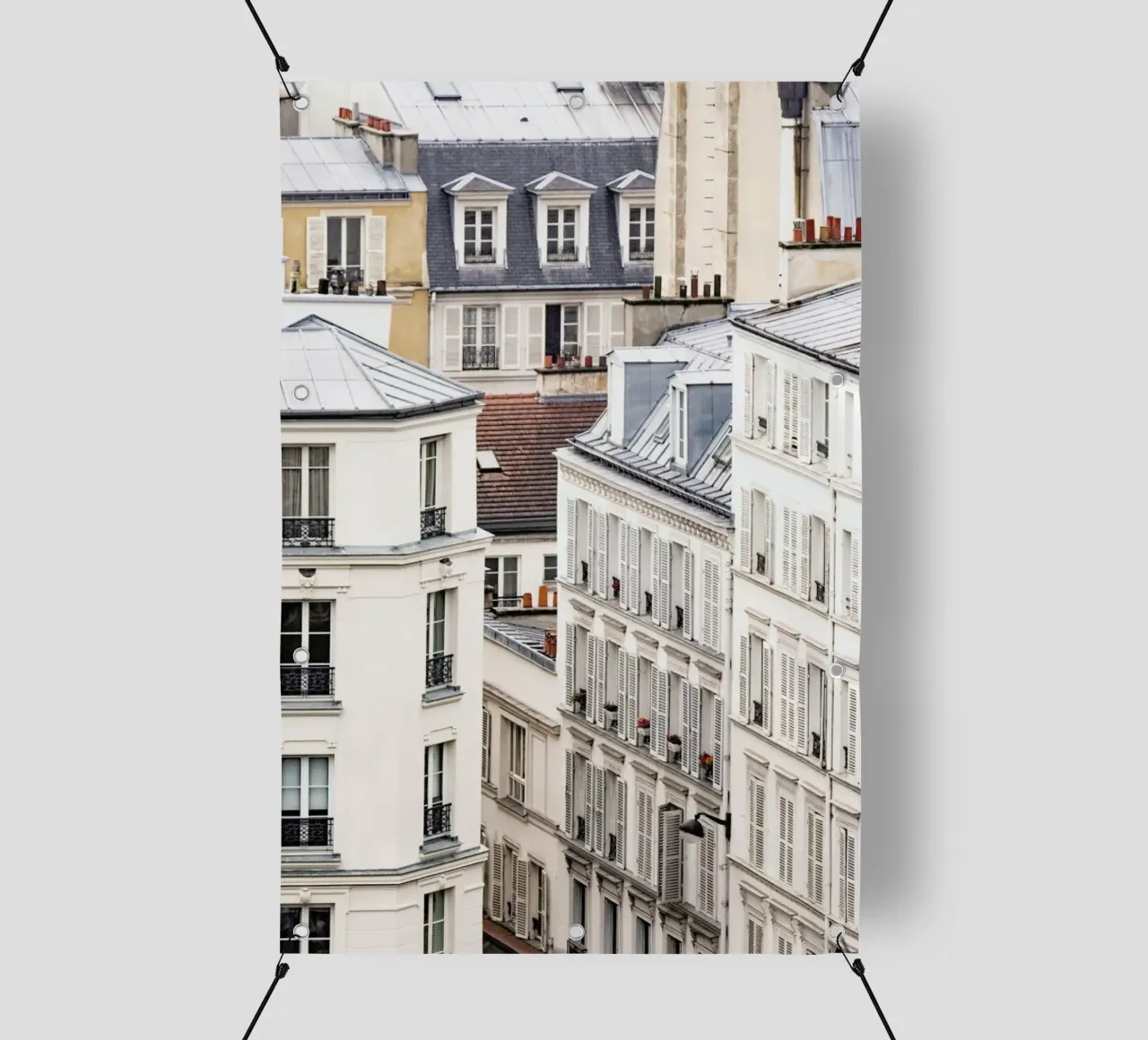 Street with a View pvc cover by Babett Schultze