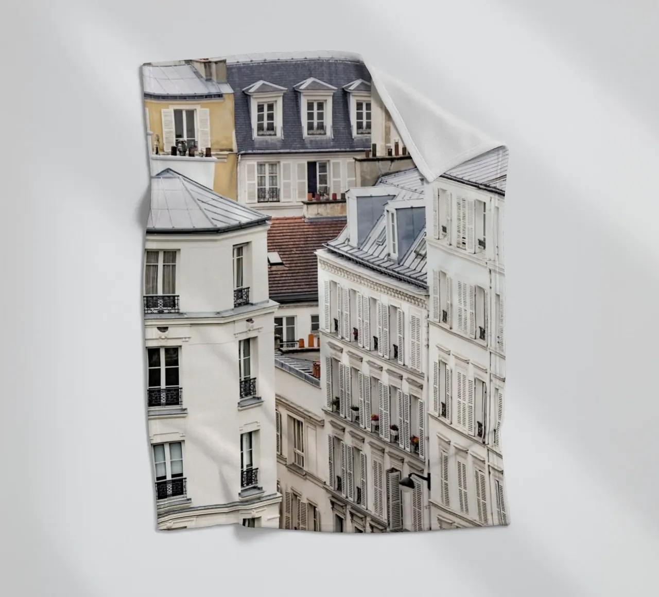 Street with a View coperta in pile da Babett Schultze
