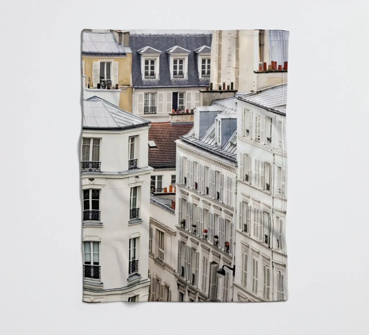 Street with a View coperta in pile da Babett Schultze