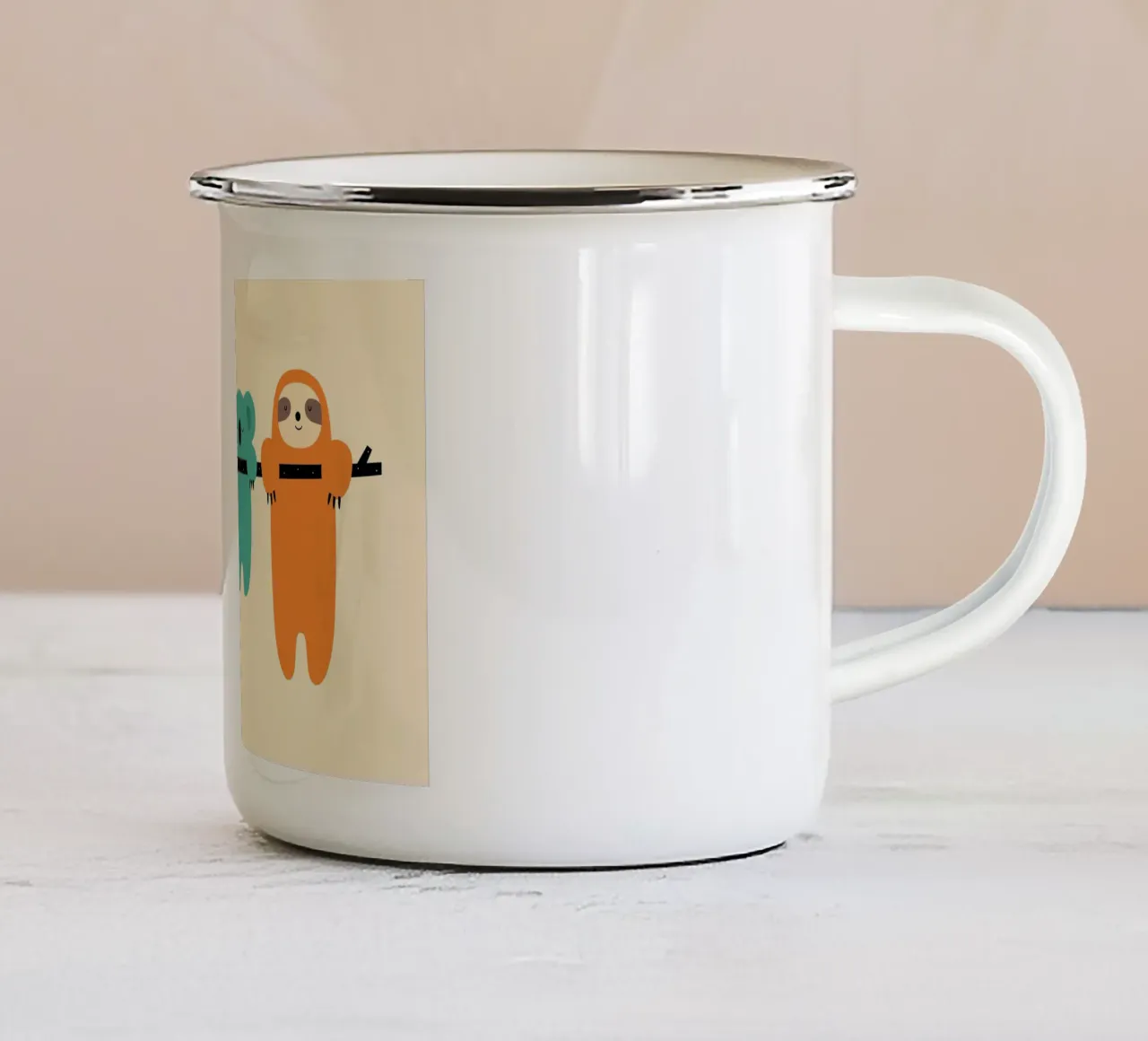 Resistere tazza in smalto da Andy Westface