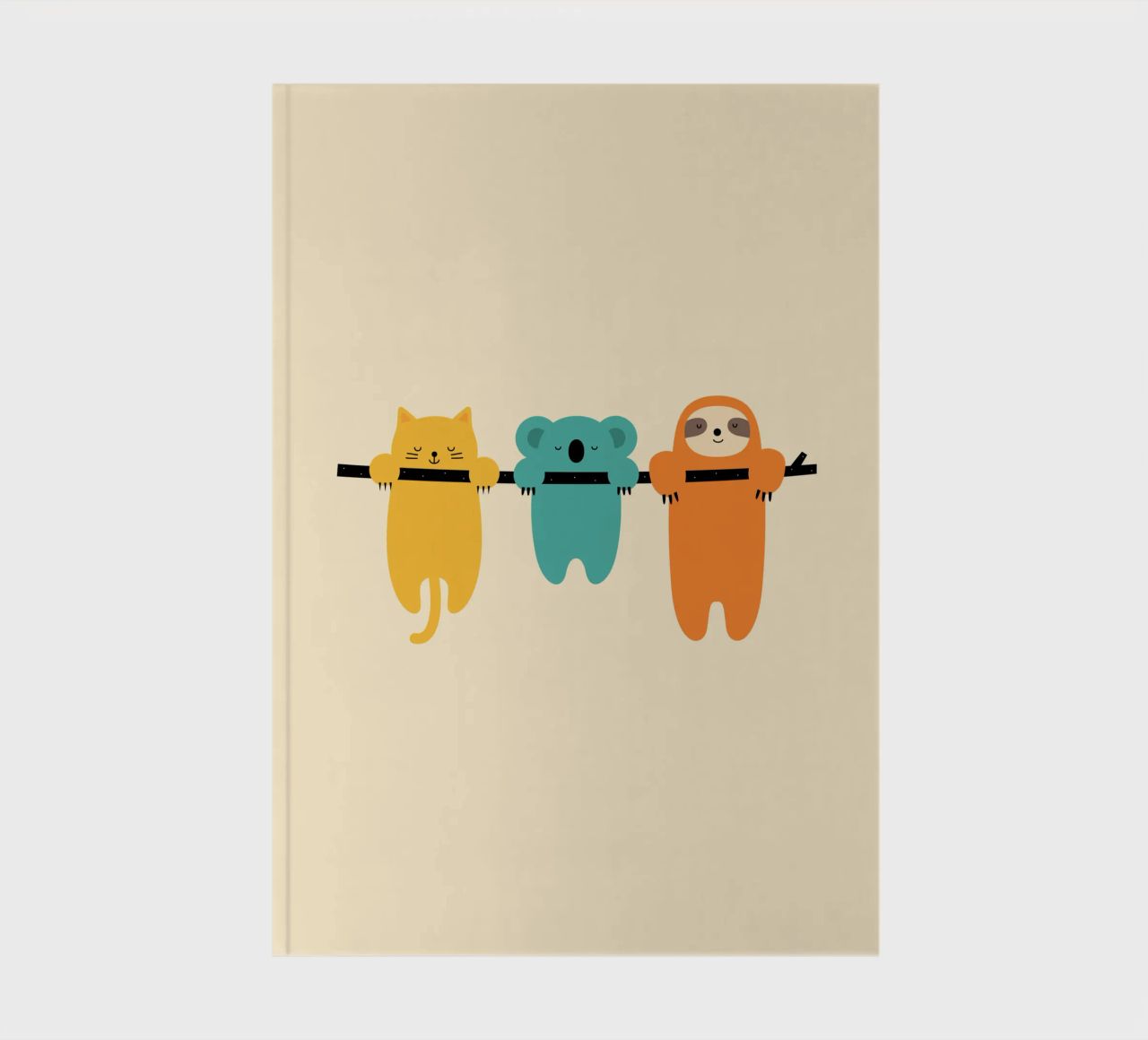 Hang in There notebook by Andy Westface