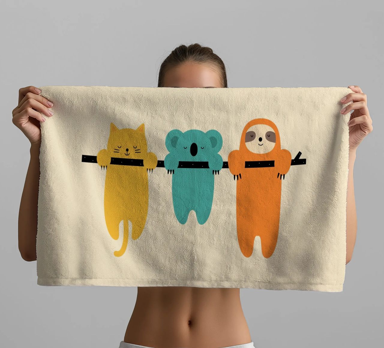 Tenez bon serviette de bain de Andy Westface