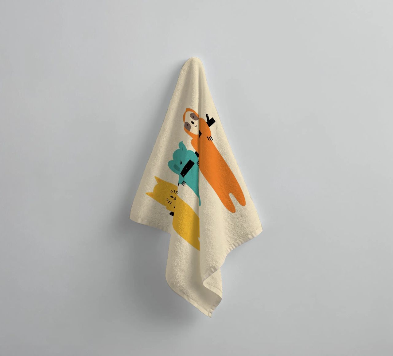 Tenez bon serviette de bain de Andy Westface