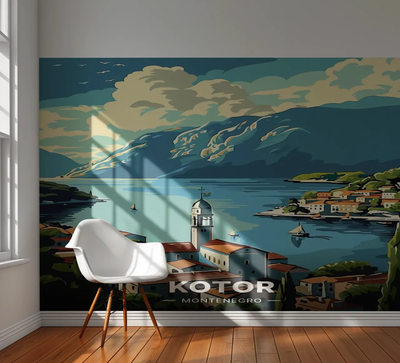 Kotor - Montenegro Fototapete von Trending Art Company