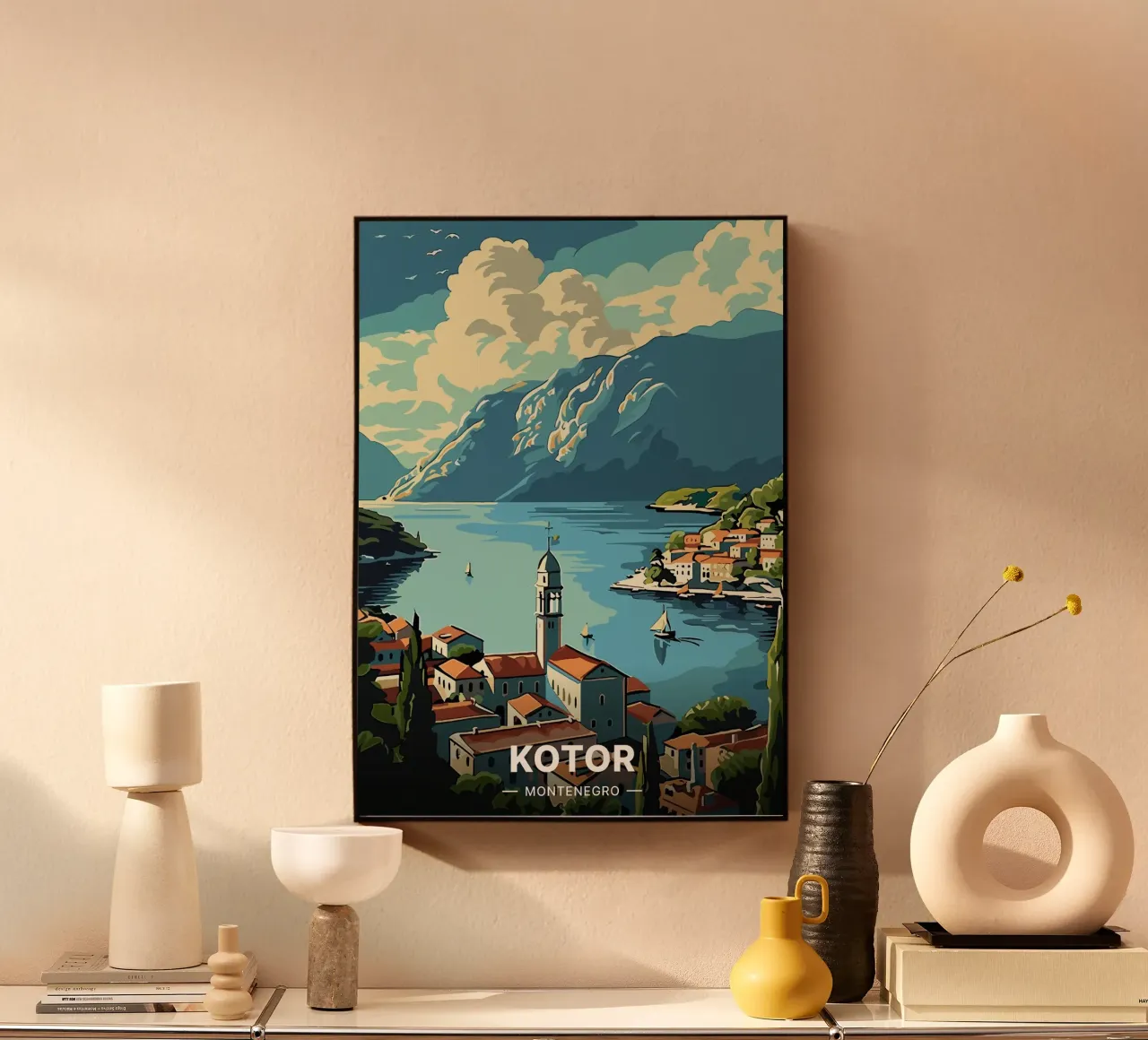 Kotor - Montenegro plexiglass da Trending Art Company