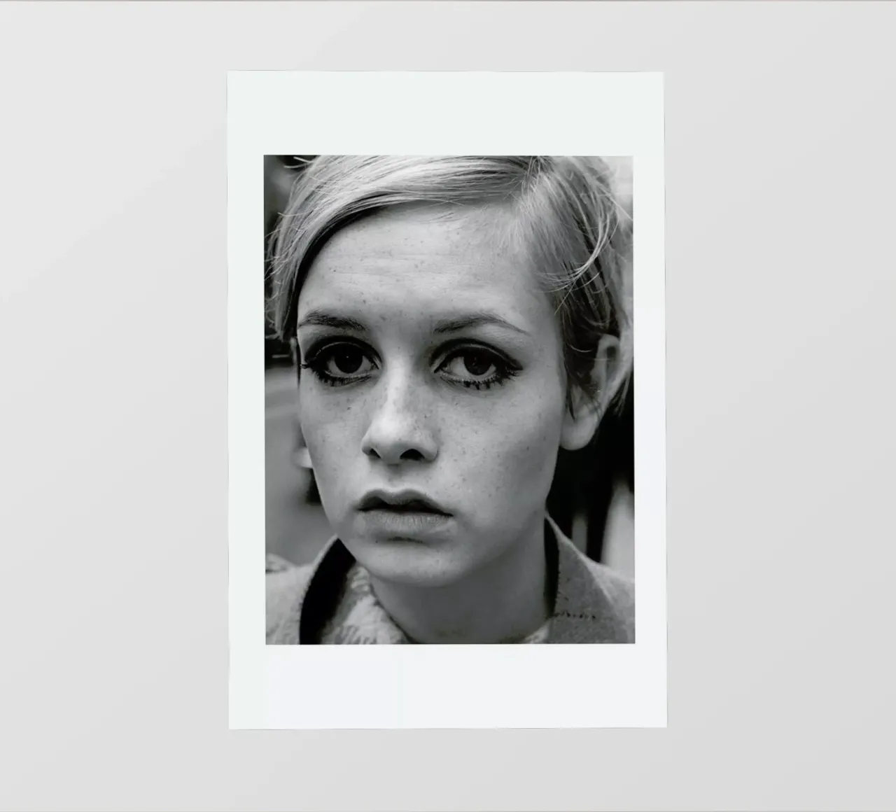 Twiggy, 1966 pellicola backlit da Gallery Print and Art Limited