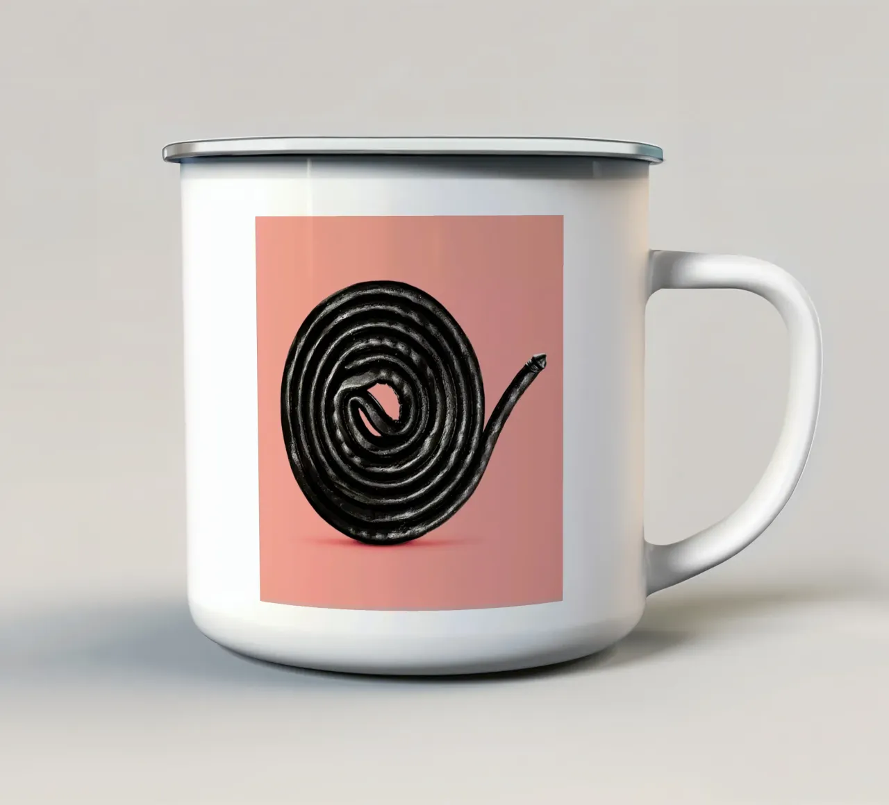 Happy End tazza in smalto da suckertom