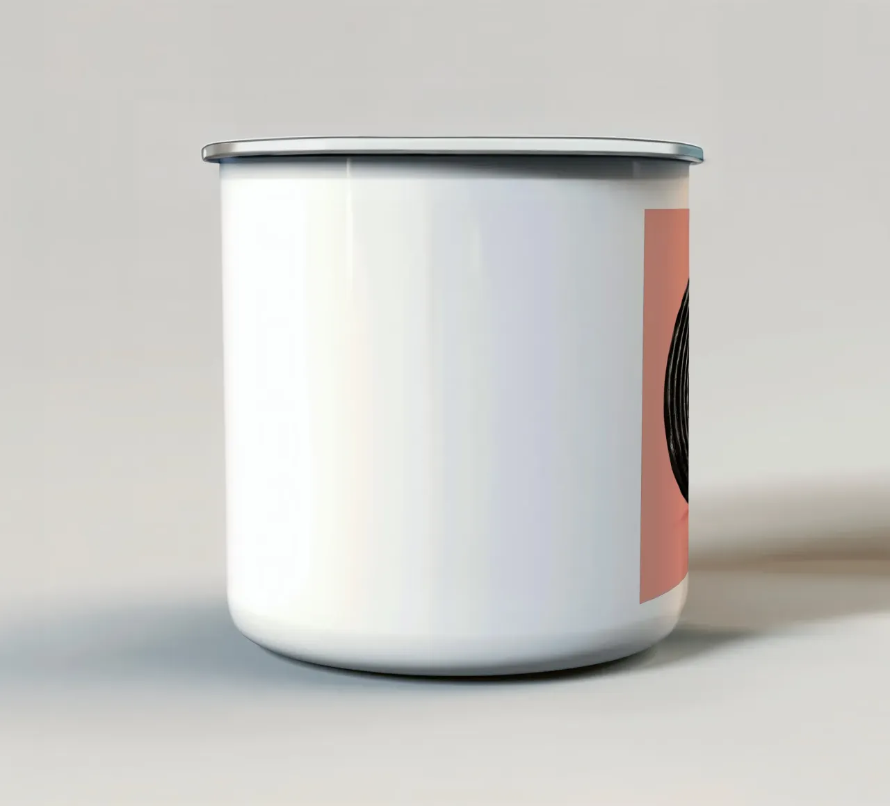 Happy End tazza in smalto da suckertom