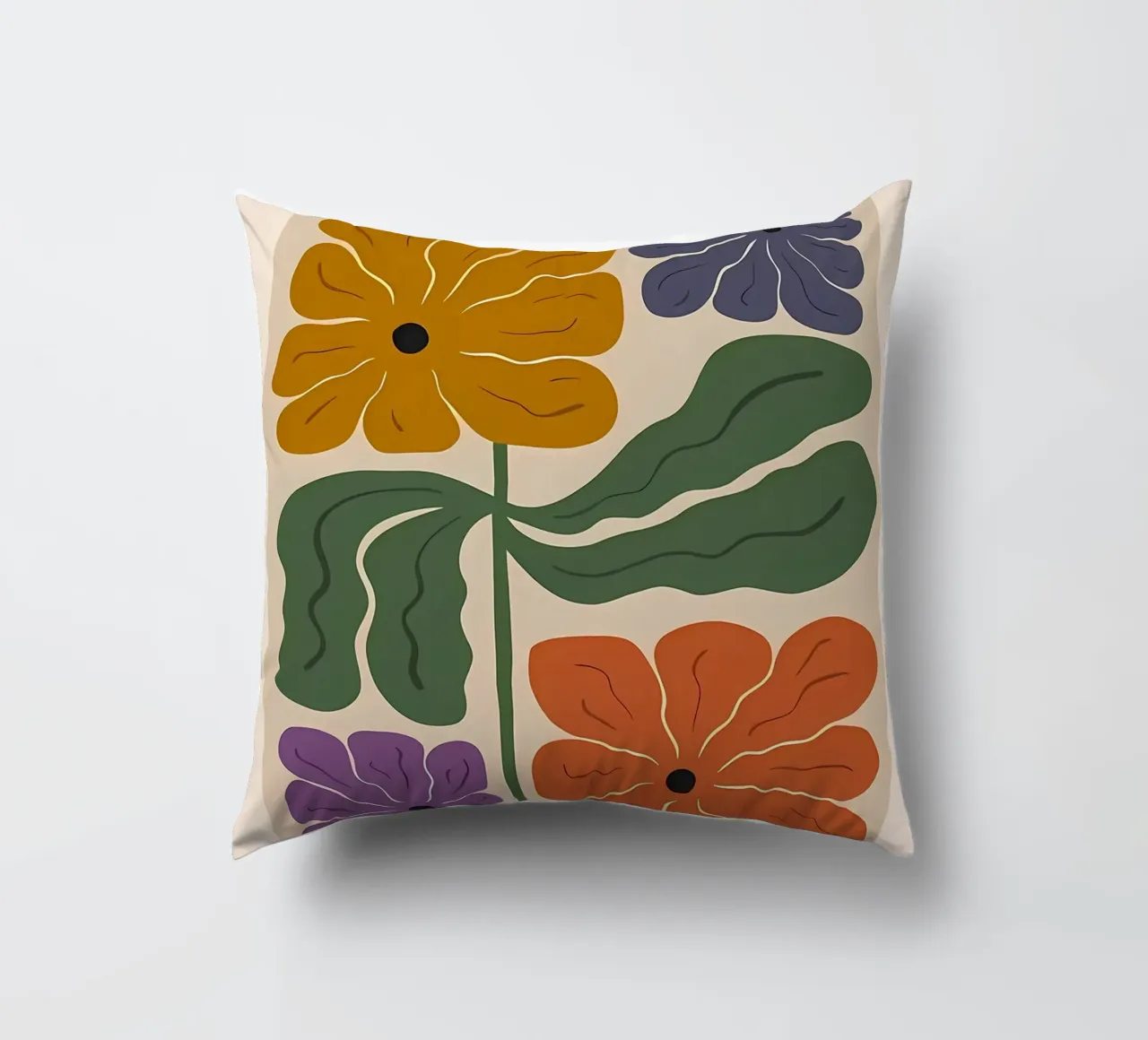Fiore retrò Funky cuscino da diedrich