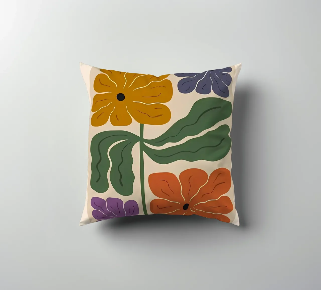 Fiore retrò Funky cuscino da diedrich
