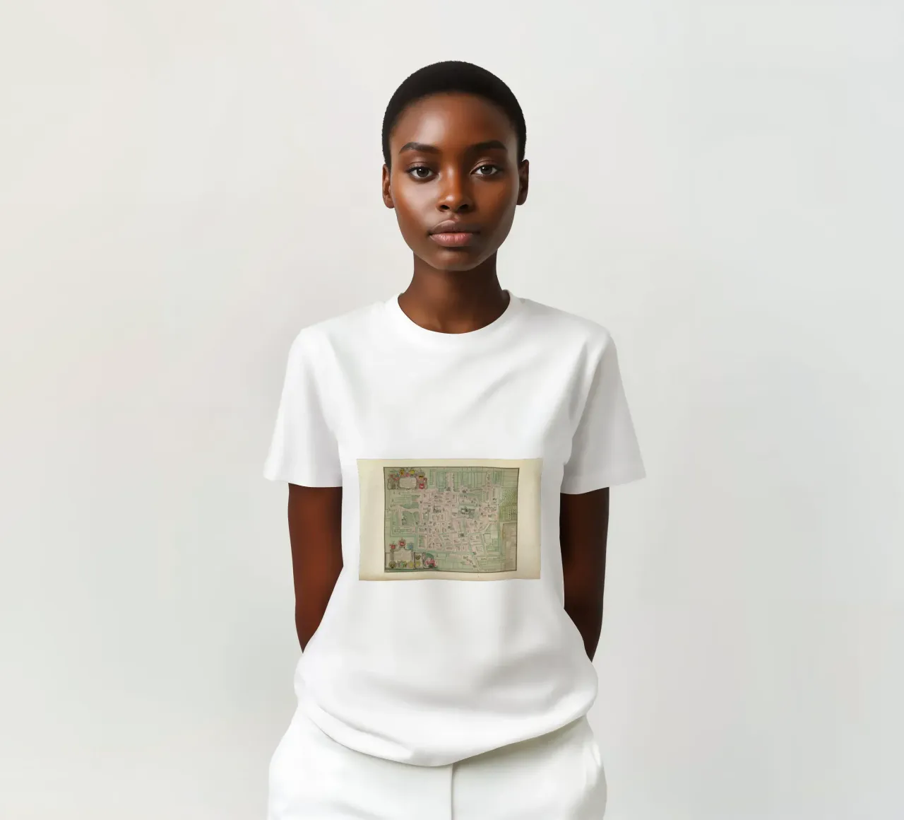 The Hague, Netherlands, 1717 t-shirt da Artokoloro Quint Lox Ltd