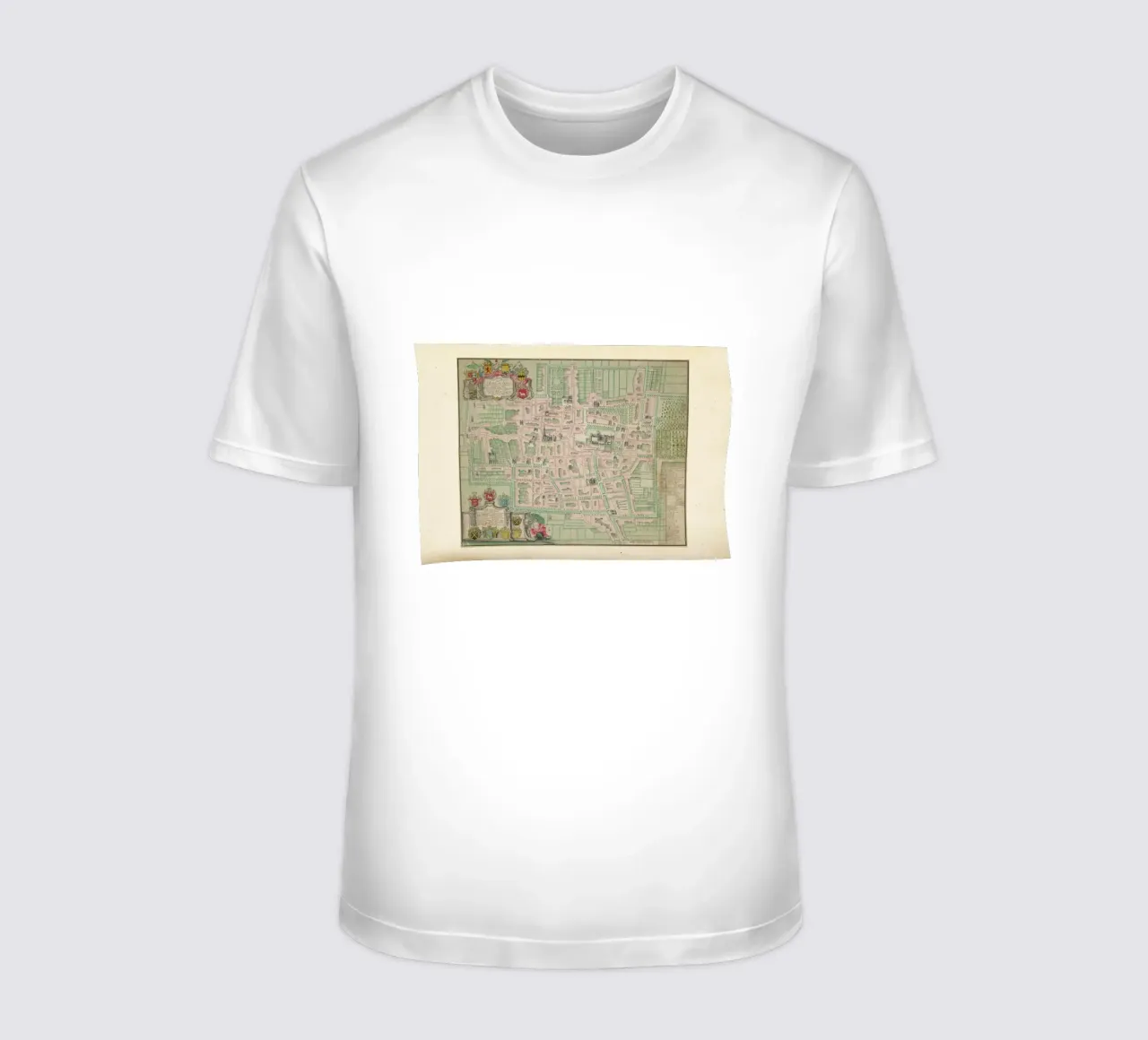 The Hague, Netherlands, 1717 t-shirt da Artokoloro Quint Lox Ltd