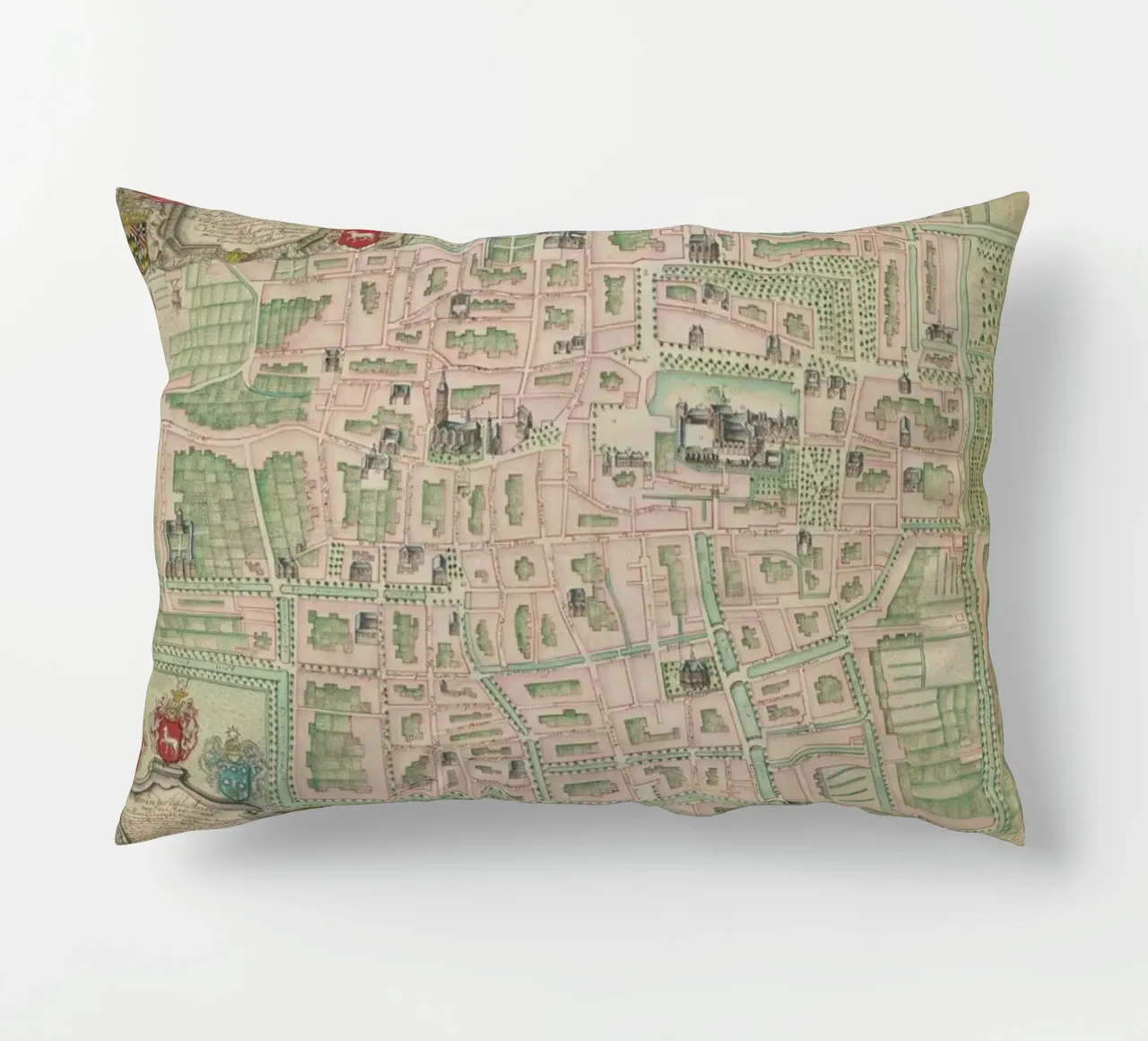 The Hague, Netherlands, 1717 cuscino da Artokoloro Quint Lox Ltd