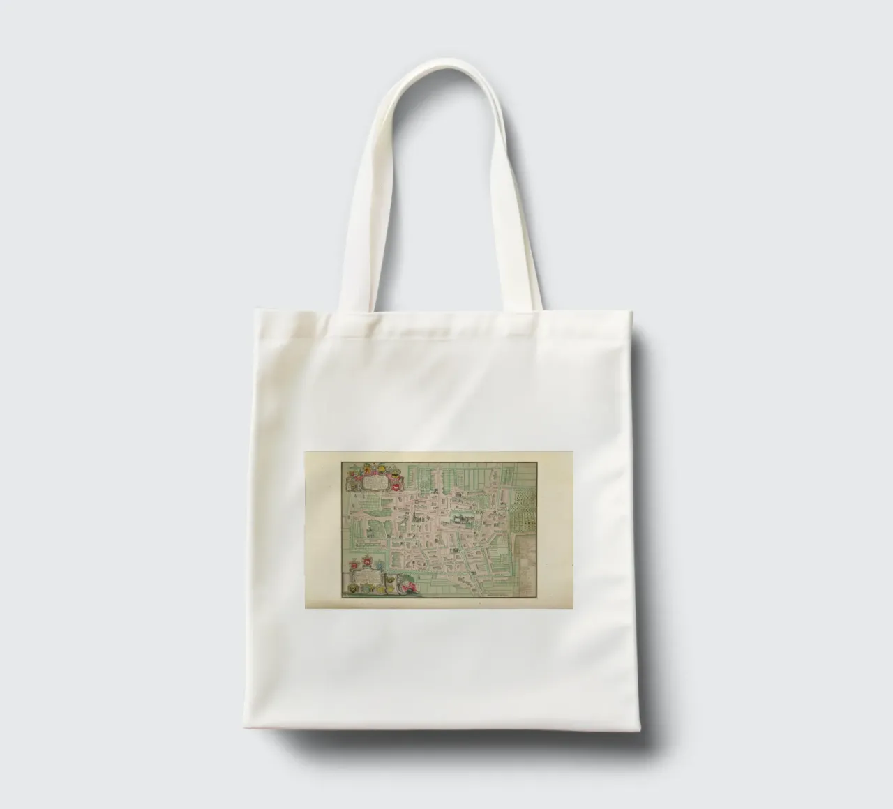 The Hague, Netherlands, 1717 tote bag by Artokoloro Quint Lox Ltd