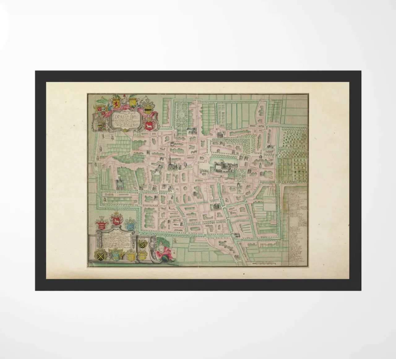 The Hague, Netherlands, 1717 zerbino da Artokoloro Quint Lox Ltd