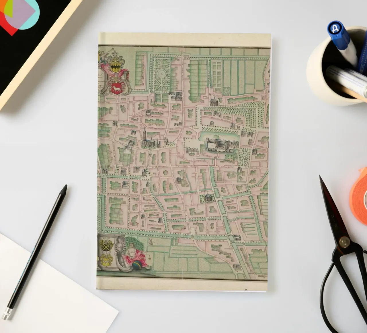 The Hague, Netherlands, 1717 notebook by Artokoloro Quint Lox Ltd