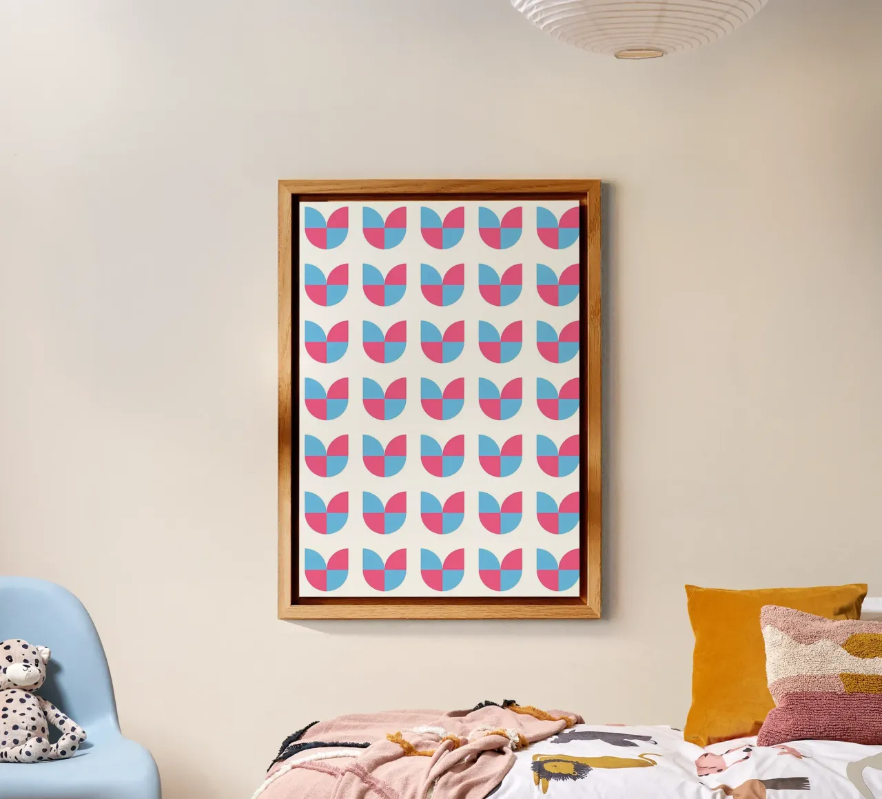 Fiori di tulipano retrò alluminio dibond da diedrich