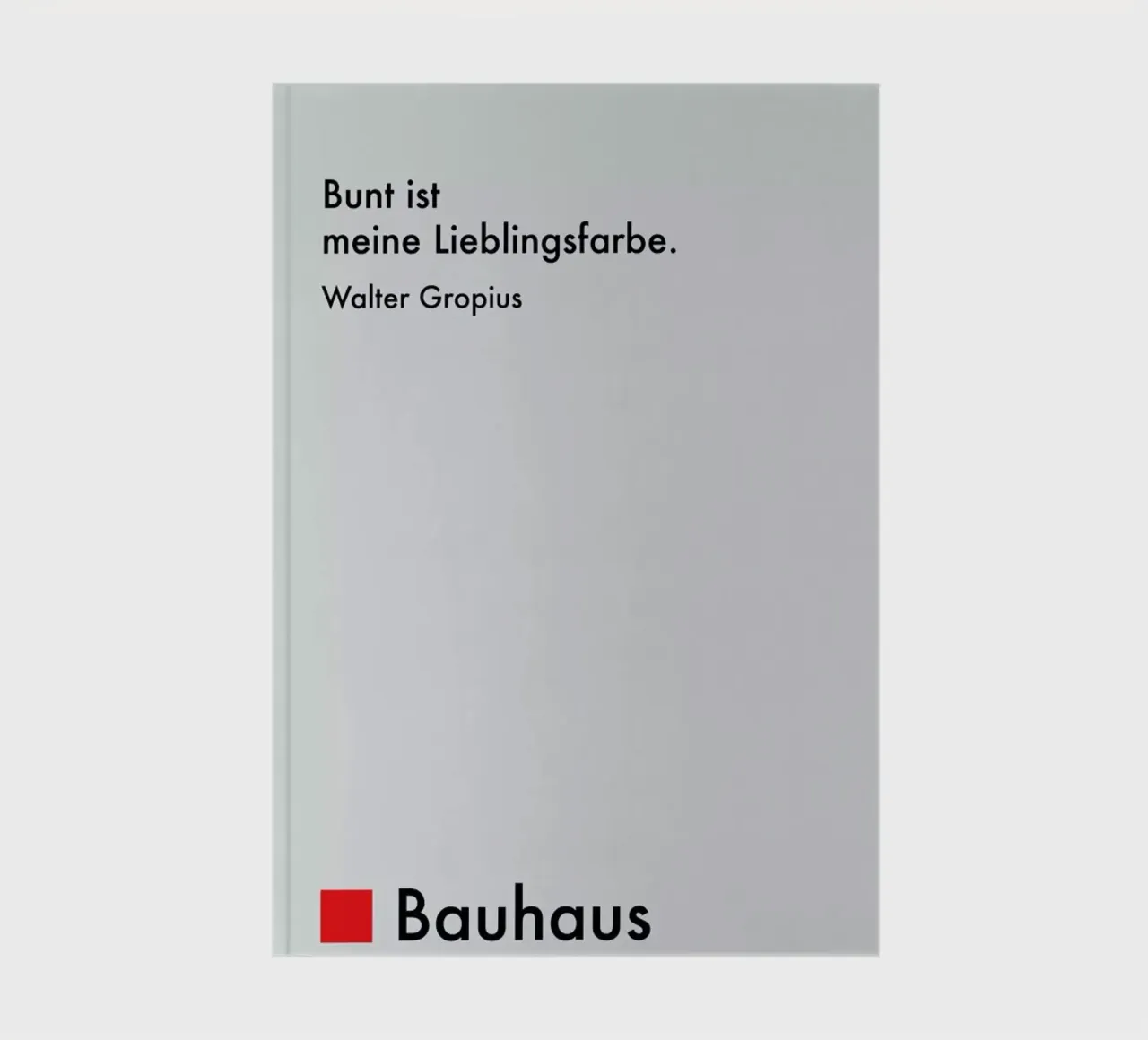 Gropius - Colourfulness diario da Studio One