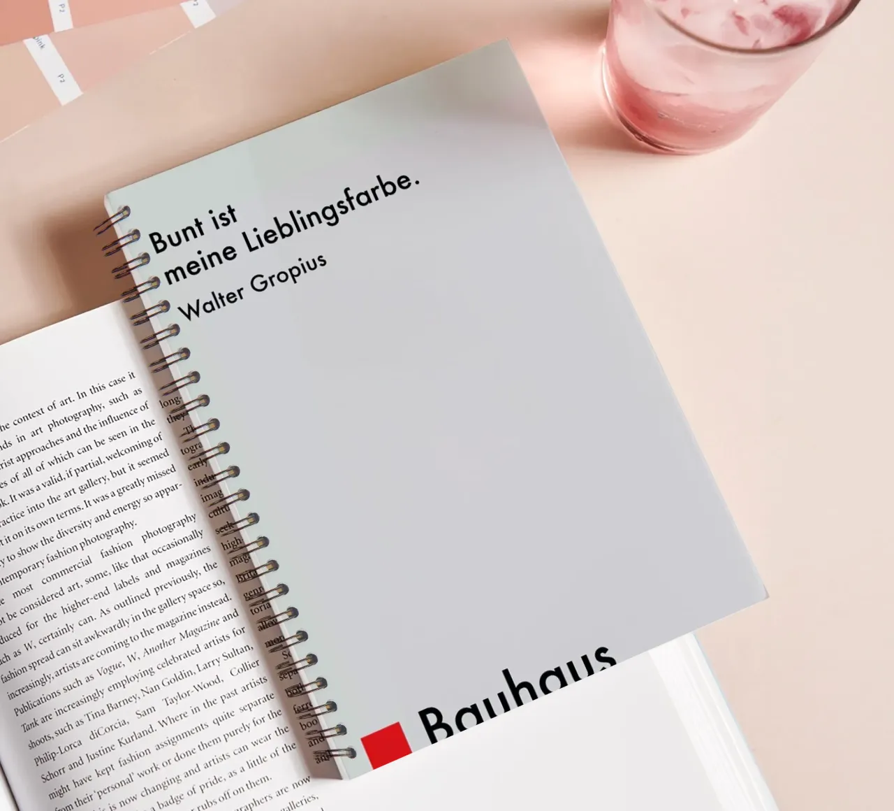 Gropius - Colourfulness spiral notebook by Studio One