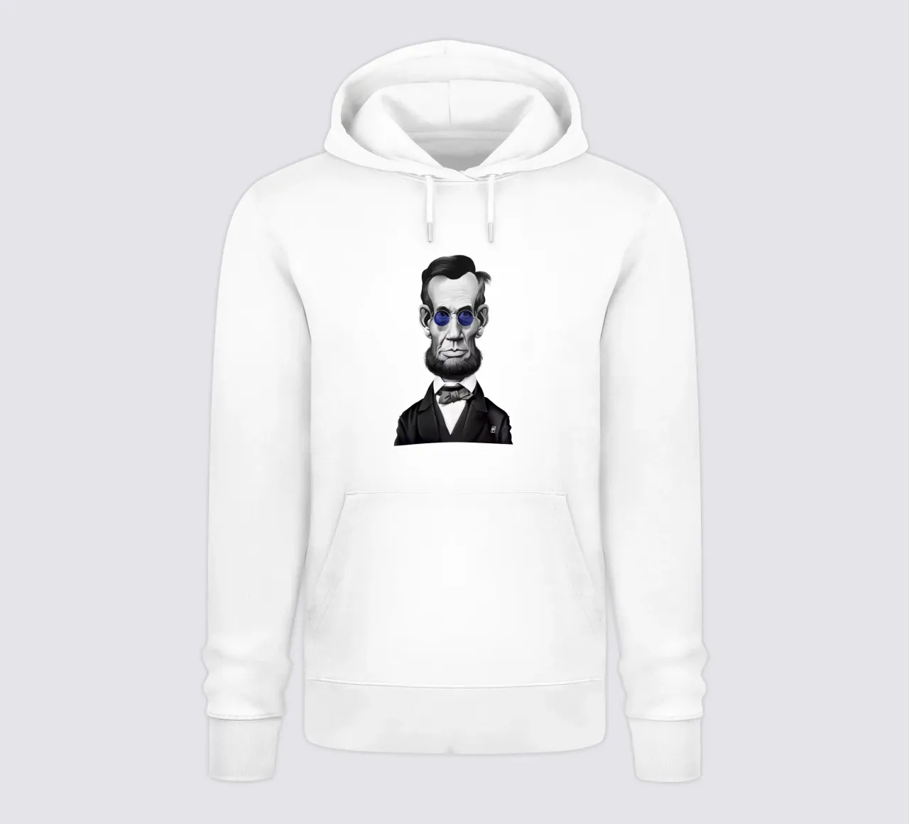 Abraham Lincoln (Steampunk) felpa con cappuccio da Rob Art | Illustration