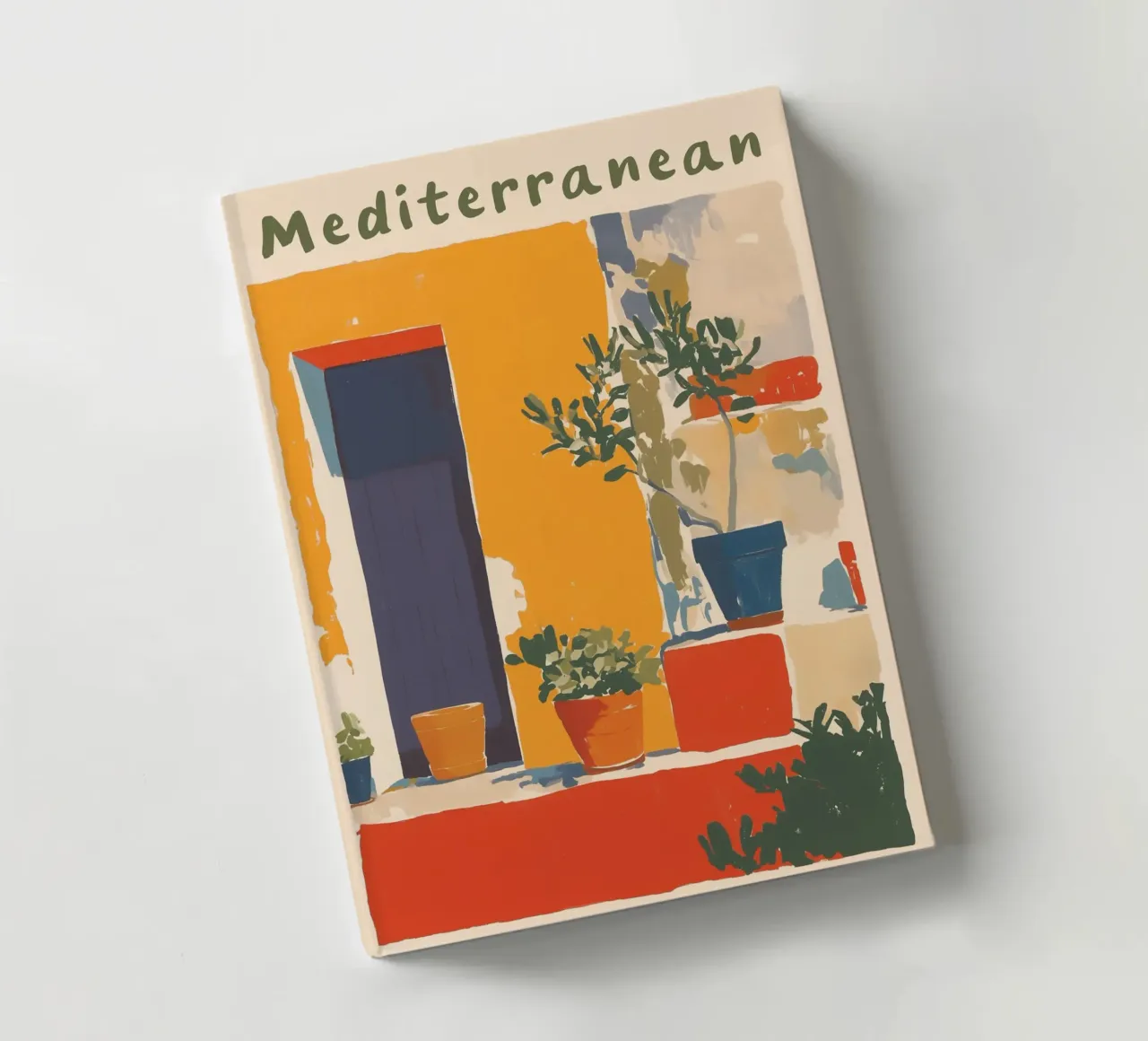 Oasis mediterráneo de bienestar cuaderno de Carinaprint