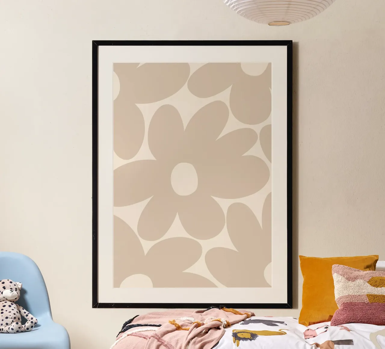 Fiori di margherita retrò nudo 1 carta hahnemühle da diedrich