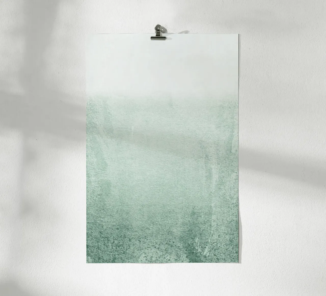 Fading Green Eucalyptus poster da Monika Strigel