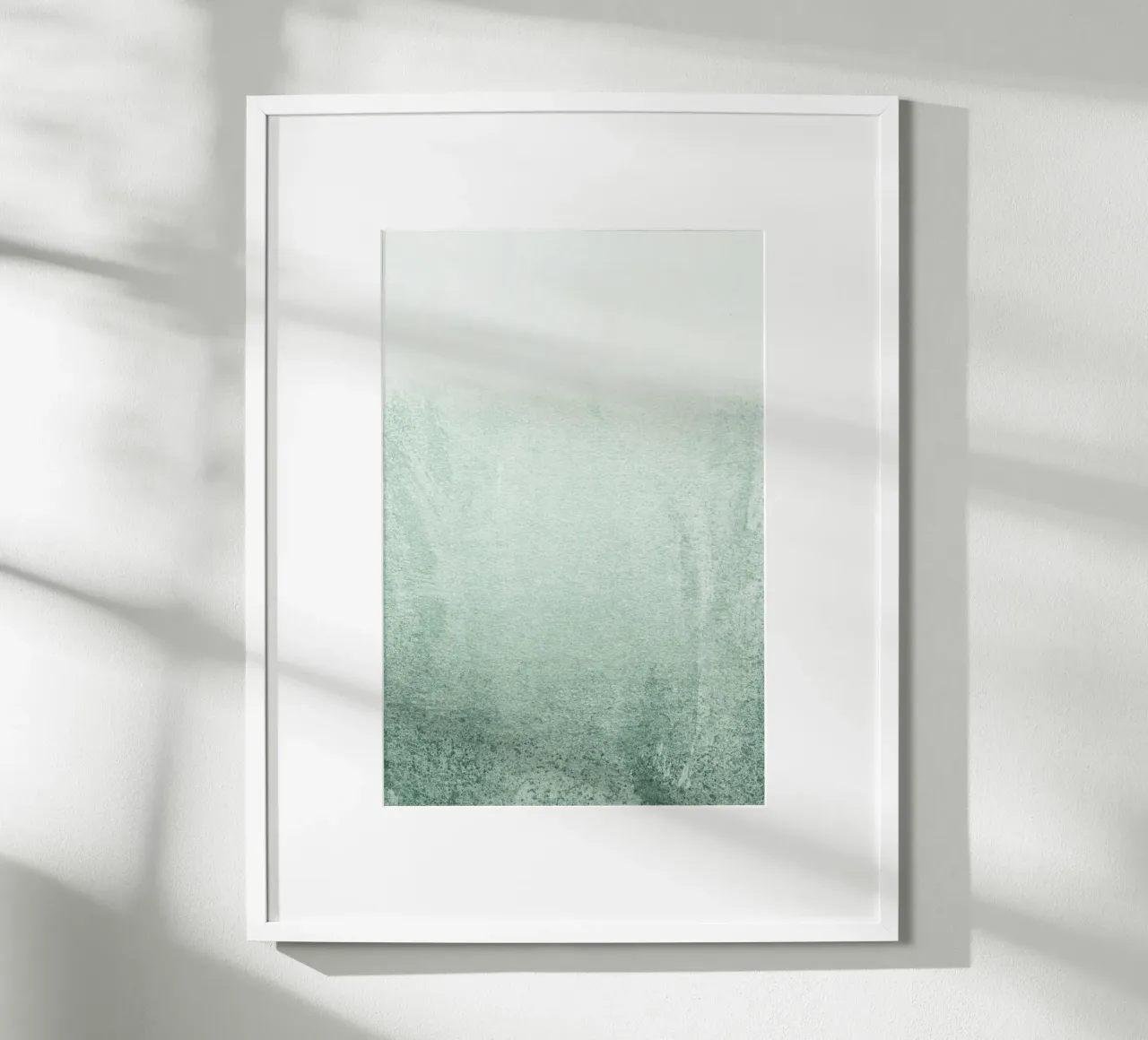 Fading Green Eucalyptus poster da Monika Strigel