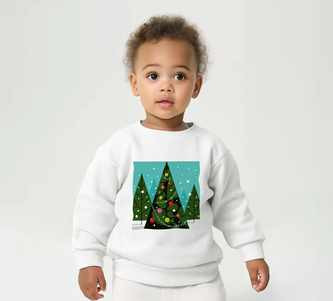 Dressed Tree felpa neonato da Bo Lundberg