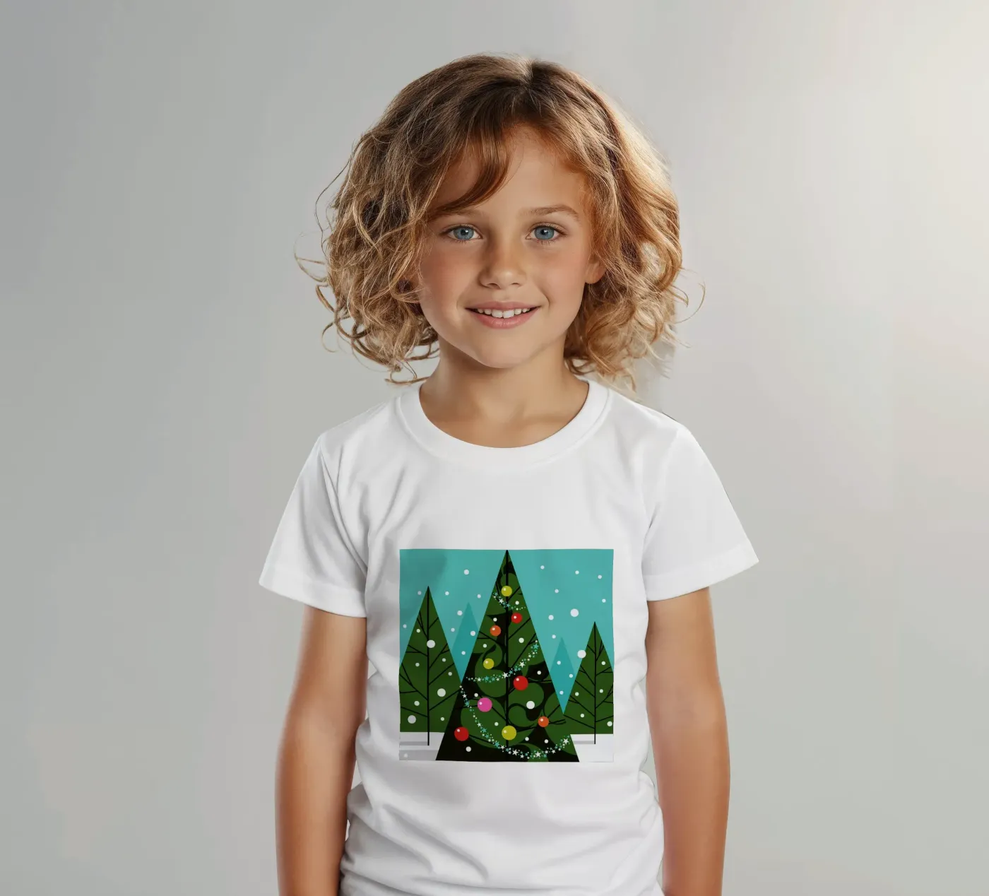 Dressed Tree t-shirt bambini da Bo Lundberg