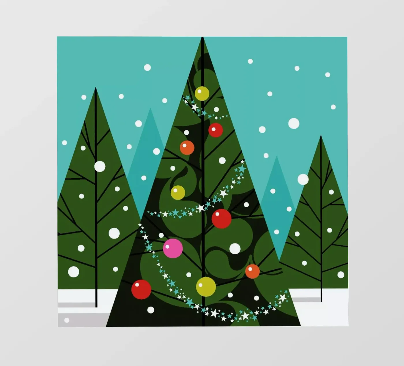 Dressed Tree pellicola backlit da Bo Lundberg