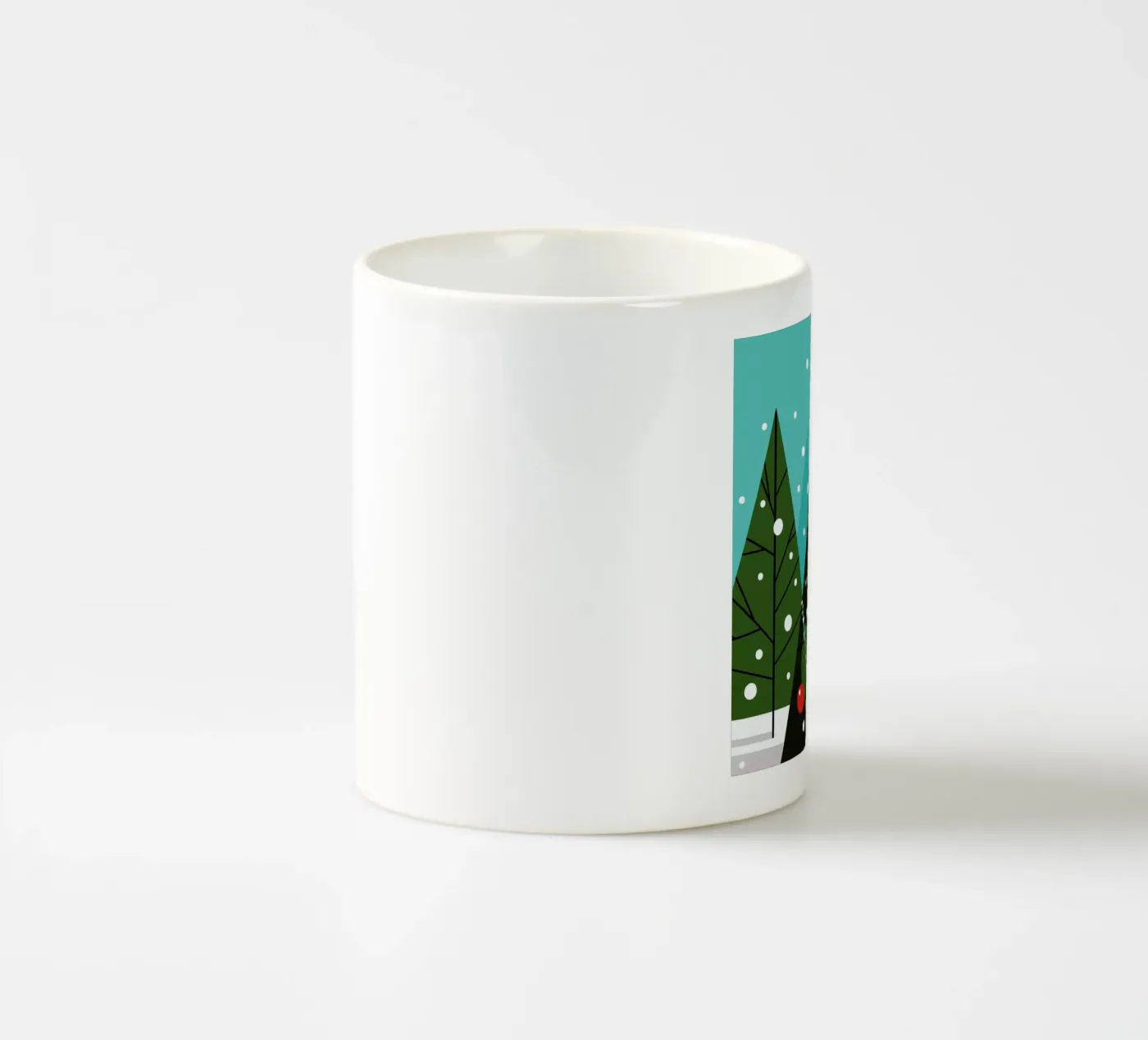 Dressed Tree ceramic mug by Bo Lundberg