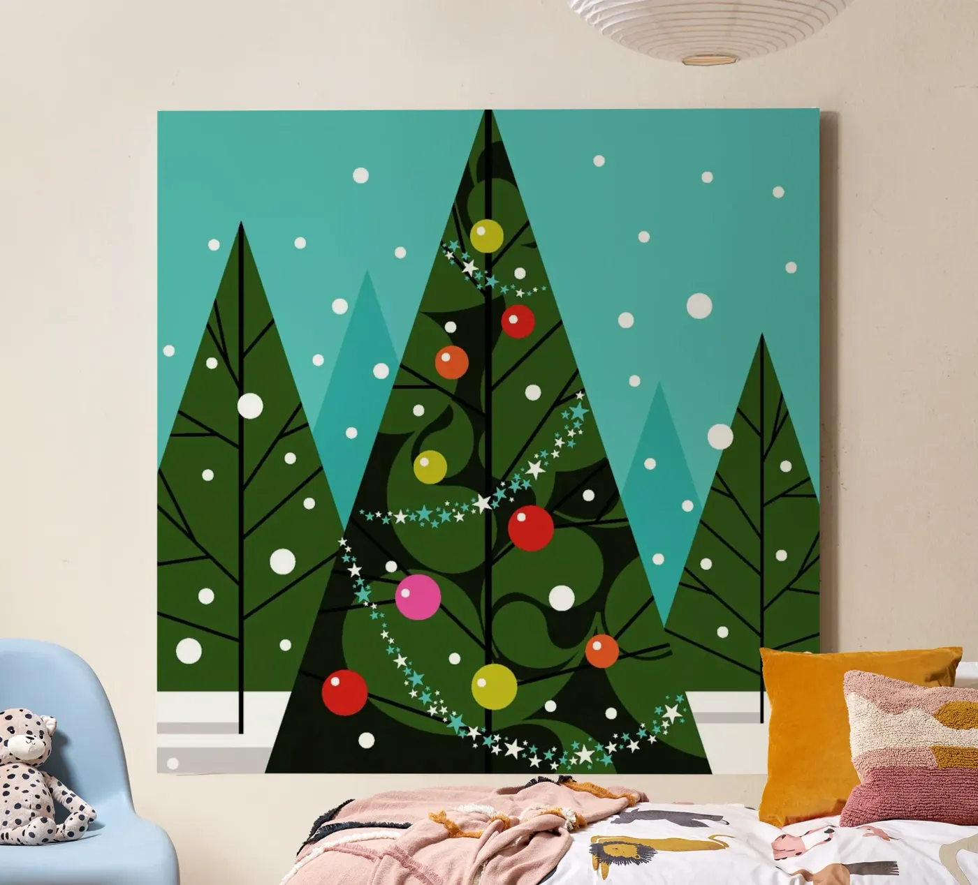 Dressed Tree tela da Bo Lundberg