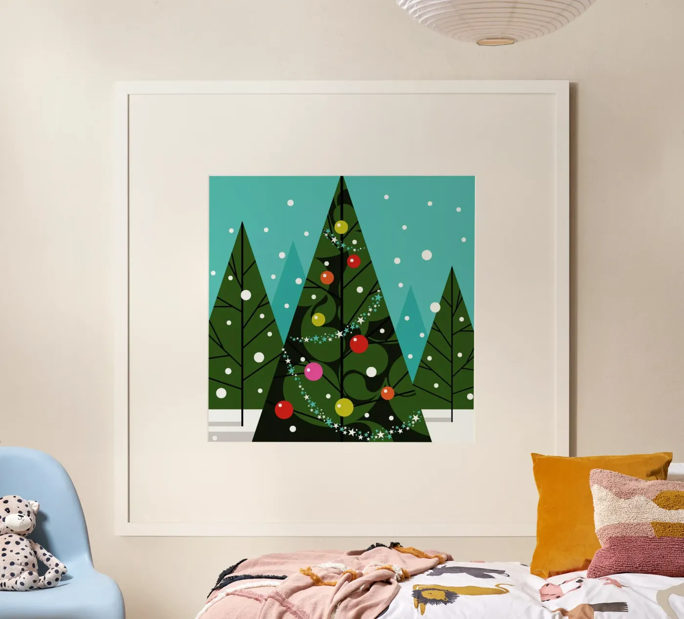 Dressed Tree Poster von Bo Lundberg