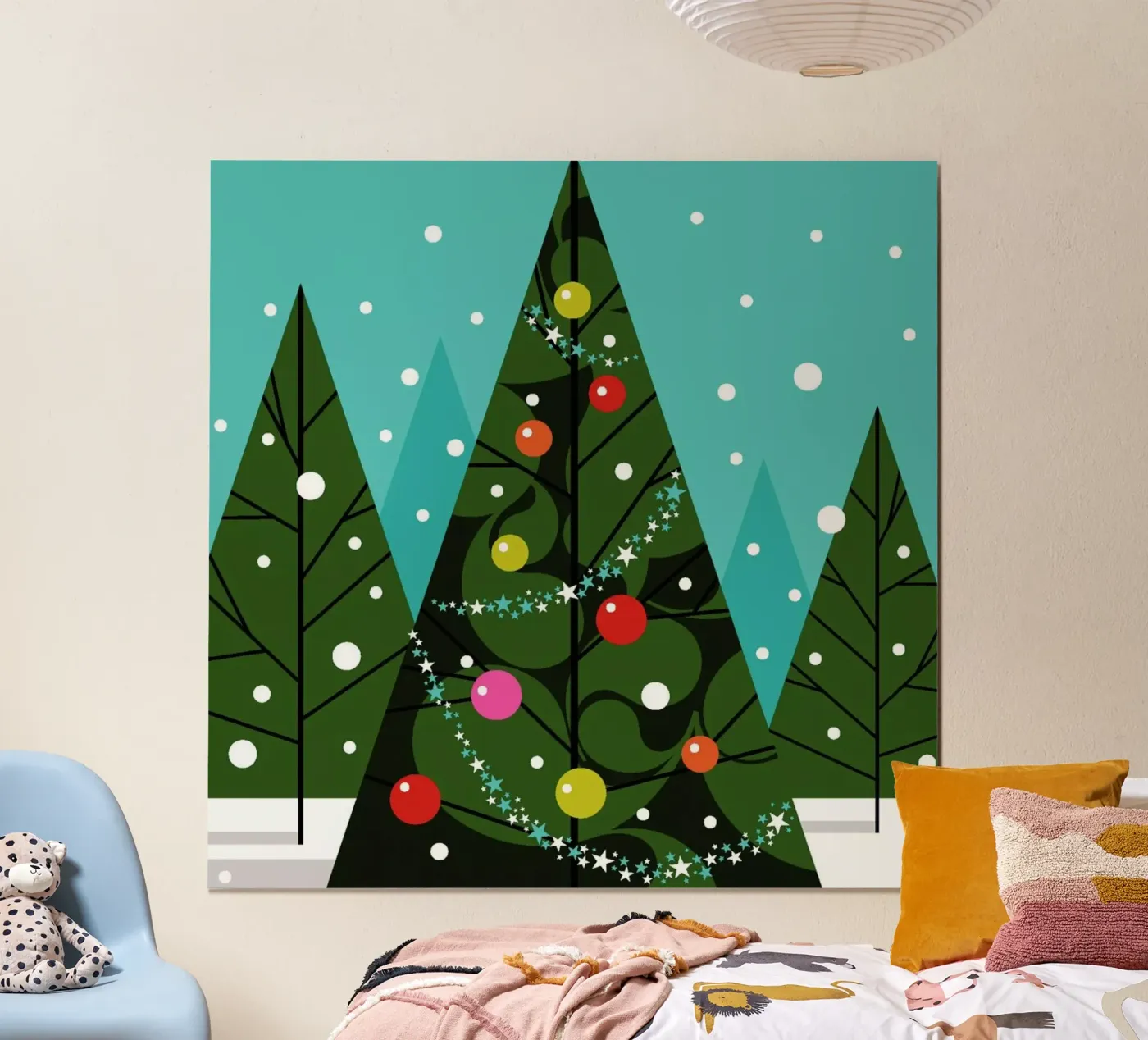 Dressed Tree Poster von Bo Lundberg