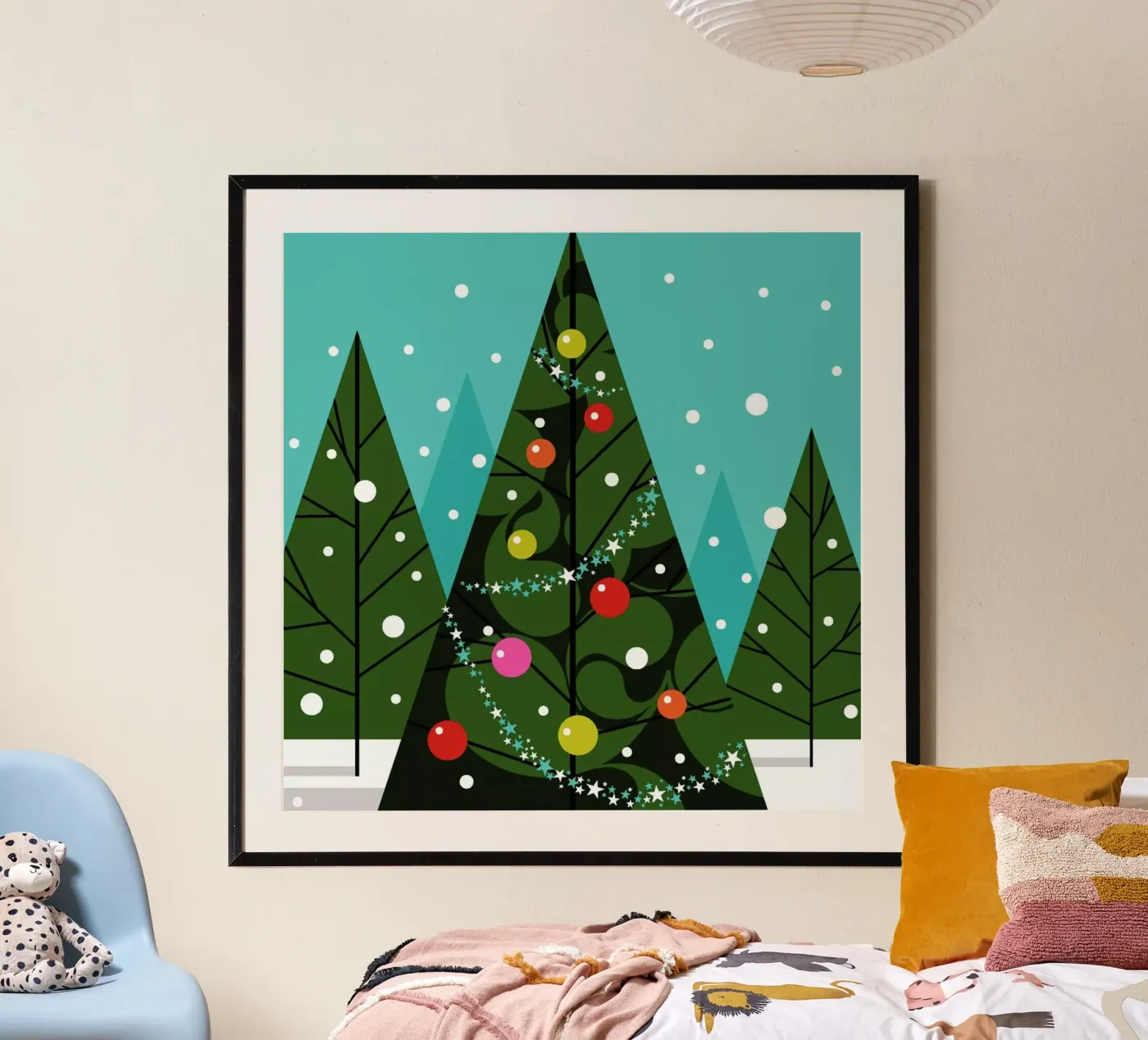 Dressed Tree Poster von Bo Lundberg