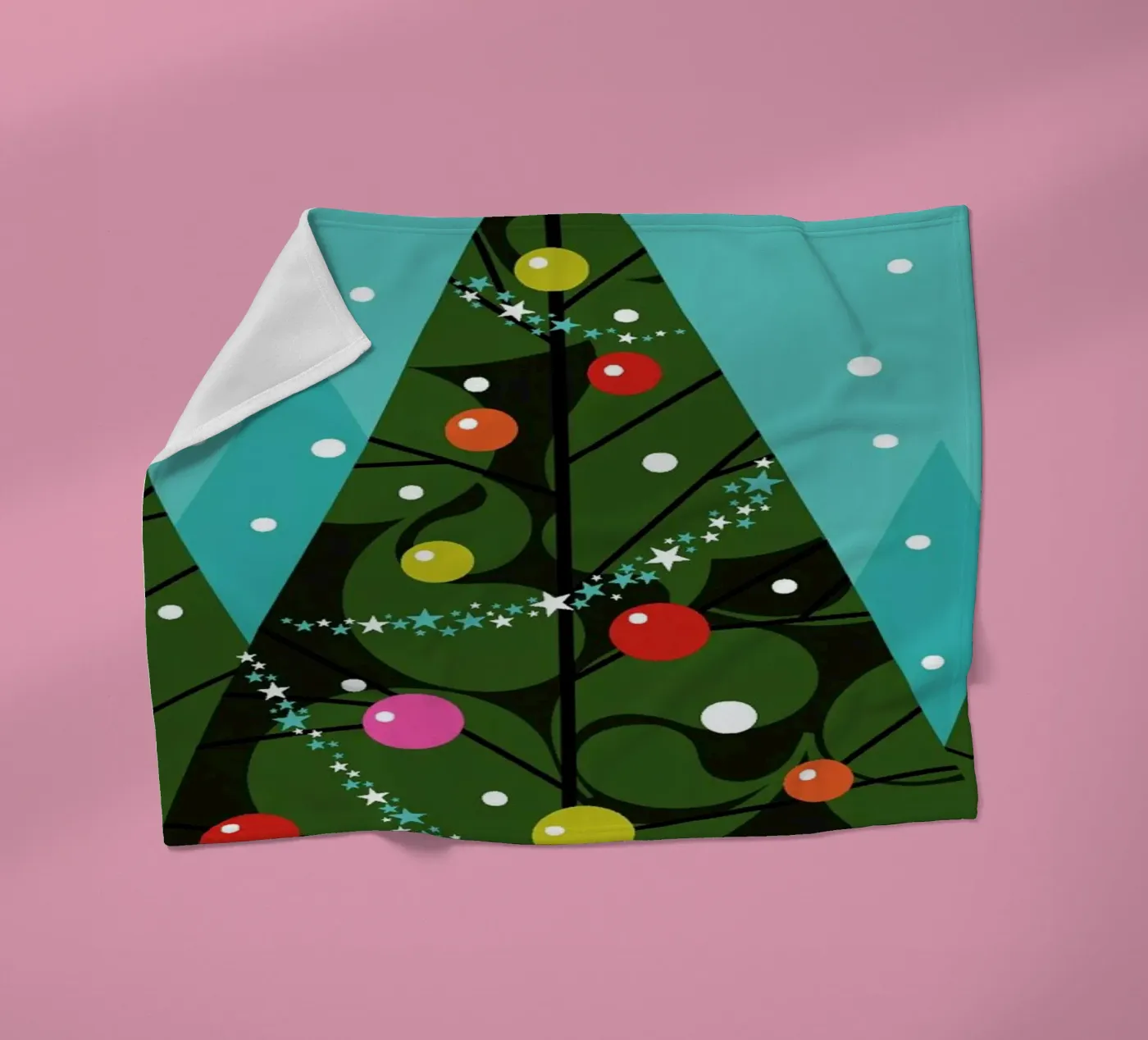 Dressed Tree Fleecedecke von Bo Lundberg