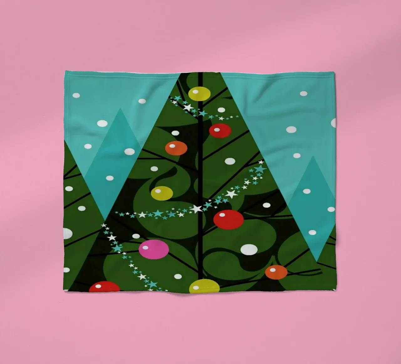 Dressed Tree coperta in pile da Bo Lundberg