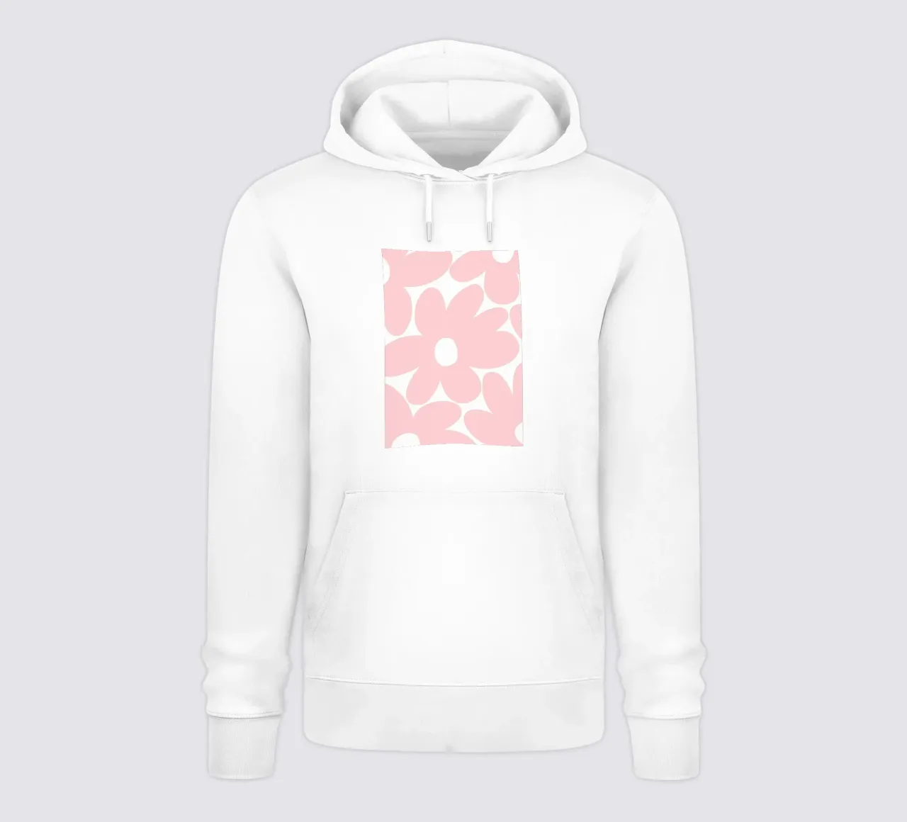 Fiori di margherite retrò Blush felpa con cappuccio da diedrich