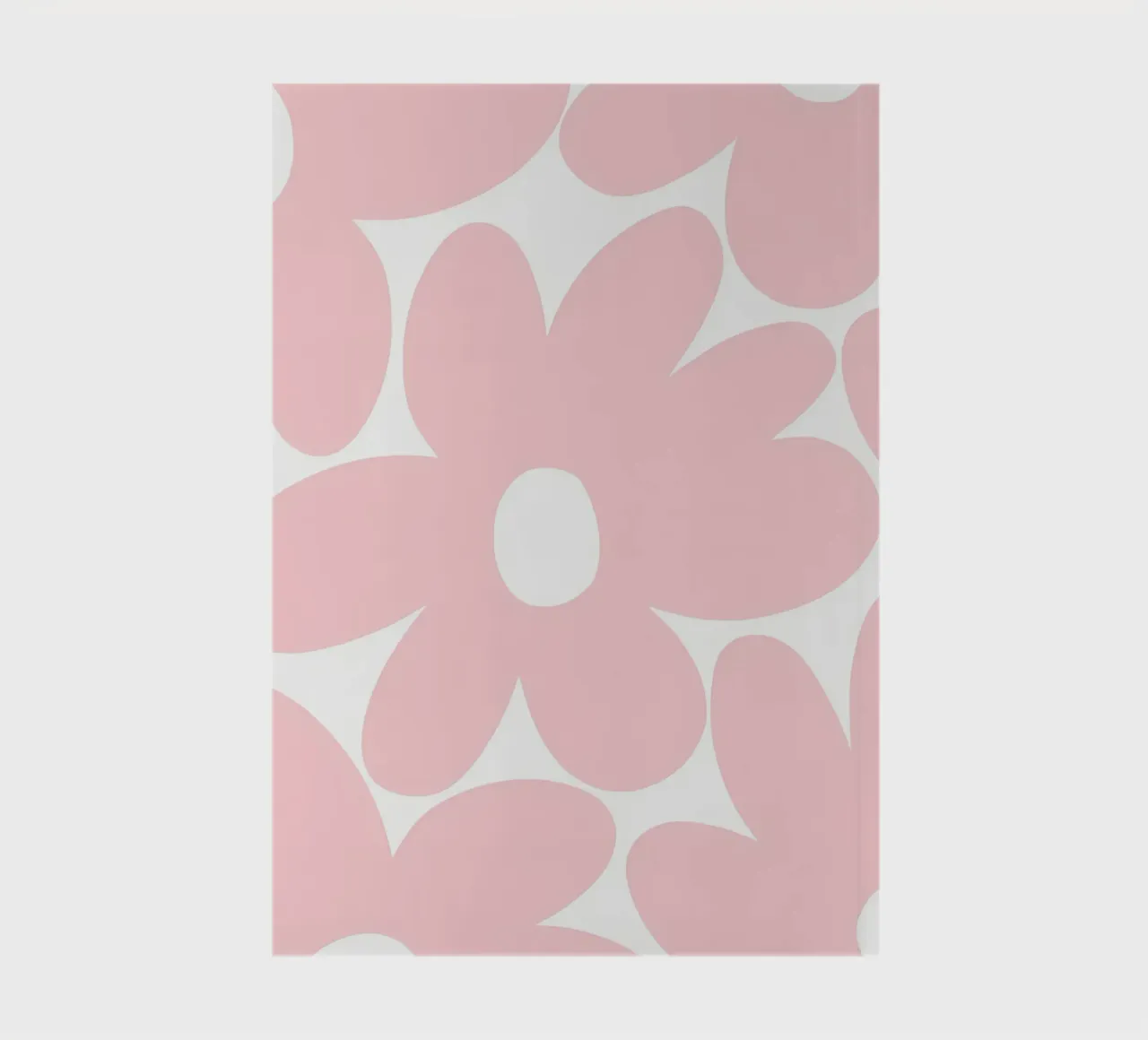 Retro Daisy Flowers Blush notebook by diedrich